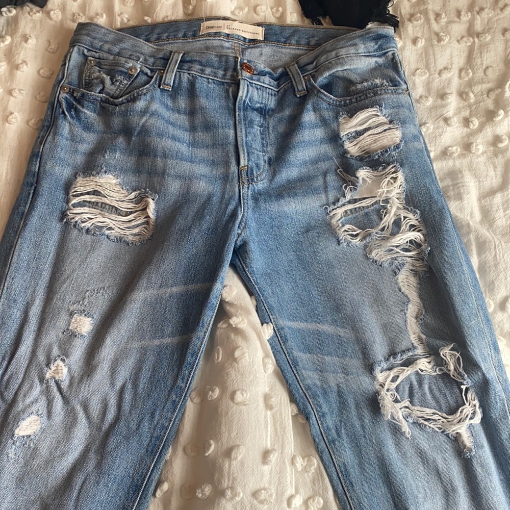 Gap relaxed boyfriend jeans
